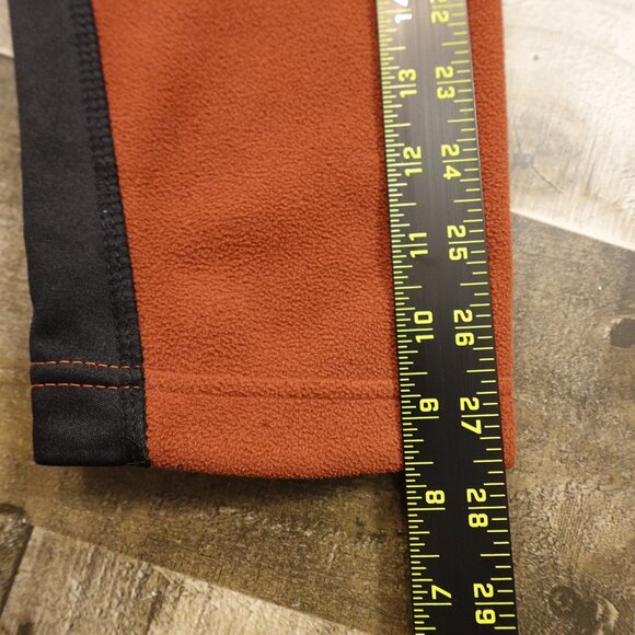 Eddie Bauer Windcutter Fleece Jacket Men’s Tall XL Rust Black Outdoor - Picture 9 of 13